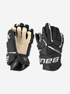 Перчатки хоккейные Bauer Supreme M5PRO SR, Черный Бауэр
