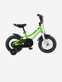 Детский велосипед SCHWINN Koen 12 для мальчиков до 4 лет. Колеса 12 дюймов. Рост 71 - 97. Система Smart Start, Зеленый
