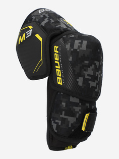 Налокотники хоккейные Bauer Supreme M3 SR, Черный Бауэр
