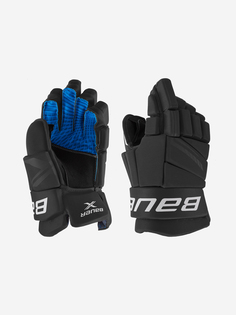 Перчатки хоккейные детские Bauer X INT, Черный Бауэр