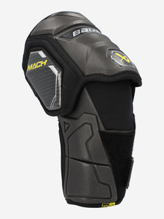 Налокотники хоккейные детские Bauer Supreme Mach INT, Черный Бауэр