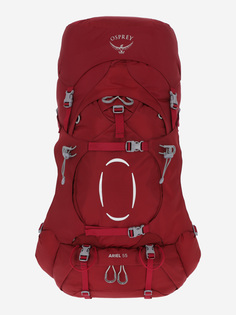 Рюкзак женский Osprey Ariel, 55 л, Красный