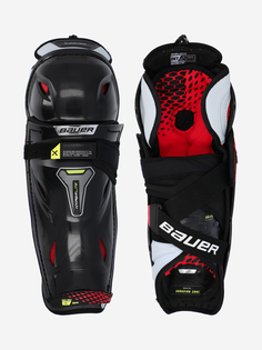 Щитки хоккейные детские Bauer Vapor Hyperlite INT, Черный Бауэр