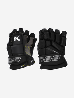 Перчатки хоккейные детские Bauer Supreme M3, Черный Бауэр