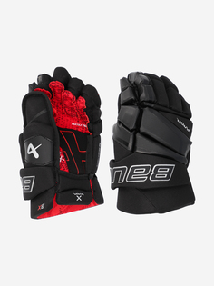 Перчатки хоккейные детские Bauer Vapor 3X INT, Черный Бауэр