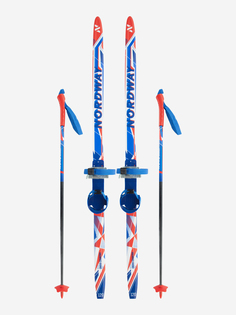 Комплект лыжный детский Nordway Flame Soft, Синий