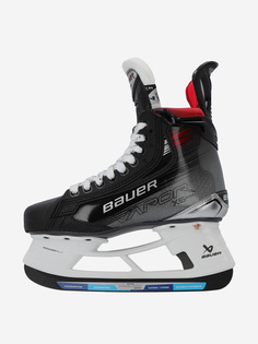 Коньки хоккейные детские Bauer Vapor X5 PRO INT с лезвиями FLY-X, Бауэр
