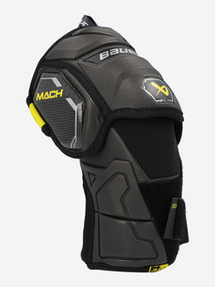 Налокотники хоккейные детские Bauer Supreme Mach JR, Черный Бауэр