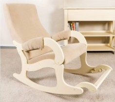 Кресло-качалка с подножкой Glider Аоста М