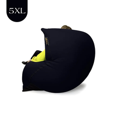 Кресло "пластилин" для дома Ambient Lounge SNUGG, Ballistic Black, черный