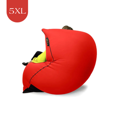 Кресло "пластилин" для дома Ambient Lounge SNUGG, Roulette Red (красный)