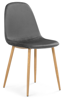 Стул ЛайфМебель Lilu, dark grey/wood