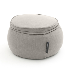 Бескаркасный пуф-оттоманка aLounge - Wing Ottoman - Keystone Grey (шенилл, серый)