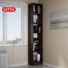 Стеллаж LETTA Hardy узкий, венге