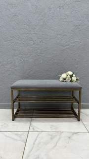 Банкетка-обувница STEEL MEBEL БМПБ-1, серый