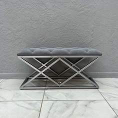 Банкетка-обувница STEEL MEBEL БРХ-К1, серый