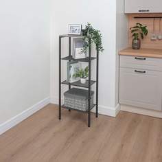 Металлический стеллаж ЗМИ Торонто 14 ЗМИСТТ14ГР, 47x30x114 см