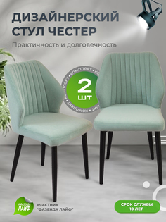 Стул для кухни со спинкой ArtGenesis Chester 2 шт