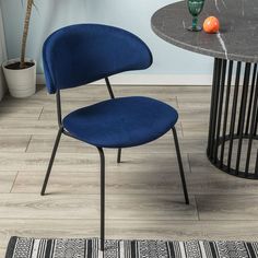 Стул Helvant Calipa /blue синий