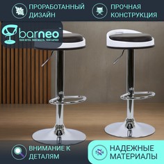 Барные стулья BarneoPro N-49 Pin 95182V2 белый/коричневый, 2 шт