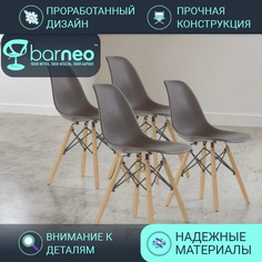 Стул BarneoPro N-12 Superior темно-коричневый 47x54x80 (в комплекте 4 шт.)