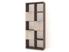 Стеллаж Бриз-2.09 ШxГxВ 808*352*2016 Мегамебель Мегамебель