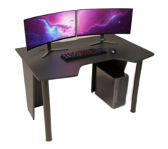 Игровой компьютерный стол FPS 120х78х73 Черный