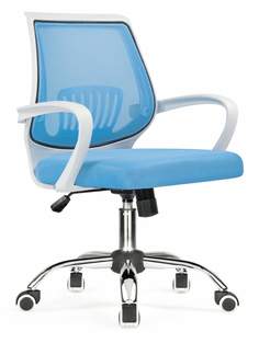 Компьютерное кресло ЛайфМебель Ergoplus blue / white