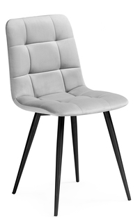 Стул на металлокаркасе ЛайфМебель Чилли К светло-серый / черный