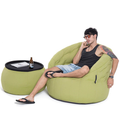 Садовое кресло со столиком Cove Package - Limespa (зеленый, оксфорд) Ambient Lounge