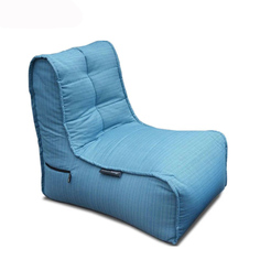 Бескаркасное уличное кресло релакс aLounge - Evolution Sofa - Oceana (голубой, оксфорд)