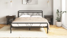Кровать Askona Cassis черный шагрень 180х200