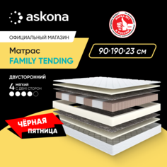 Матрас анатомический ASKONA Family Tending 90х190