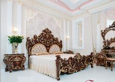 Двуспальная кровать сп/м 1,8х2, 2100х2200х1920 мм с ортопедом, без матраса Christiano