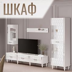 Шкаф 1-дверный 600х450х2000 мм в гостиную Christiano