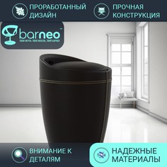 Пуф-банкетка в прихожую BarneoPro N-9 Otto Lux 95278V1 коричневый, с местом для хранения