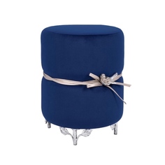 Банкетка Терра Эйри Confetti-Blue Античное серебро No Brand