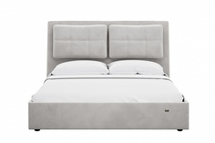 Кровать Сильва Ester 1800 Модель 311 Велюр Ультра Смог Silva