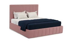 Кровать Софос Оливия 160 Bingo mauve подъемник розовый