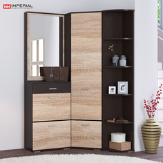 Прихожая Виола Венге сонома ШГВ 232х37х205 см Imperial