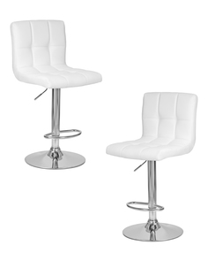 Барный стул DOBRIN CANDY 2 шт белый