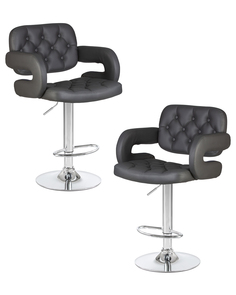 Барный стул DOBRIN TIESTO 2 шт серый