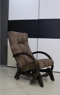 Кресло-качалка Спа-Комфорт Аляска, Орех, 59х90х97 см