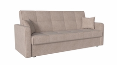 Диван-книжка ЭКОНА МЕБЕЛЬ Надежда, Рогожка, бежевый, 3101001