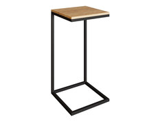 Журнальный столик Desk Question Симпл Дуб Мелфорд / Черный, металл