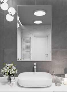 Зеркало интерьерное настенное ONE MARKET 100х60 см Серебро