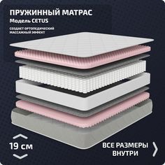 Матрас Piterson Starline Cetus 150x190