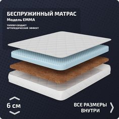 Матрас Piterson Emma 70x140