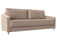 Прямой диван Лига Диванов Варшава 218х98х98 см, бежевый
