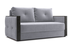 Диван еврокнижка Инсайд серый НОНТОН